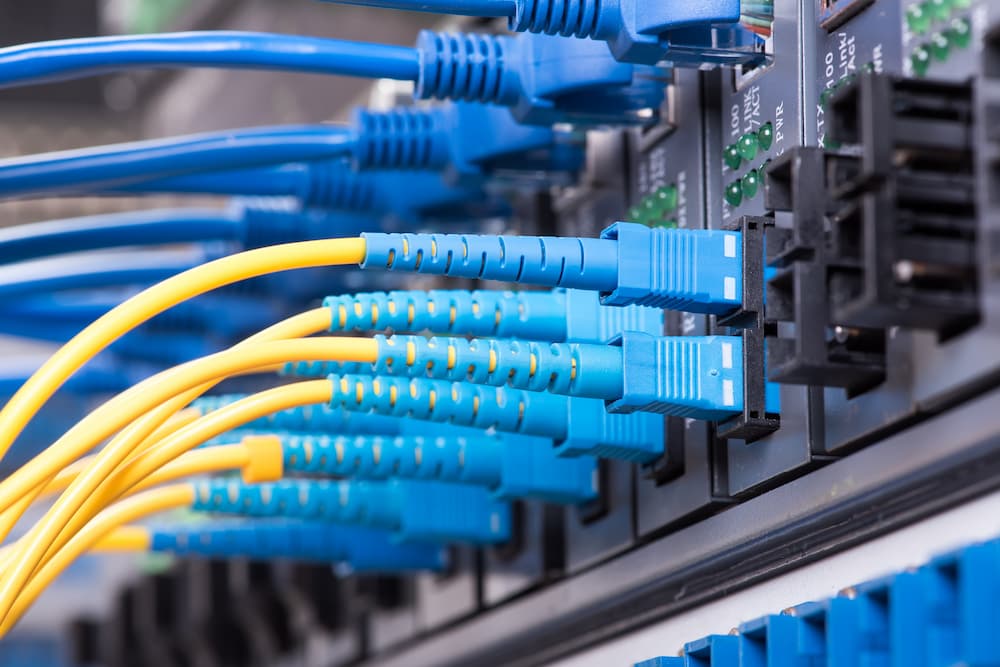 how is fiber optic internet installed