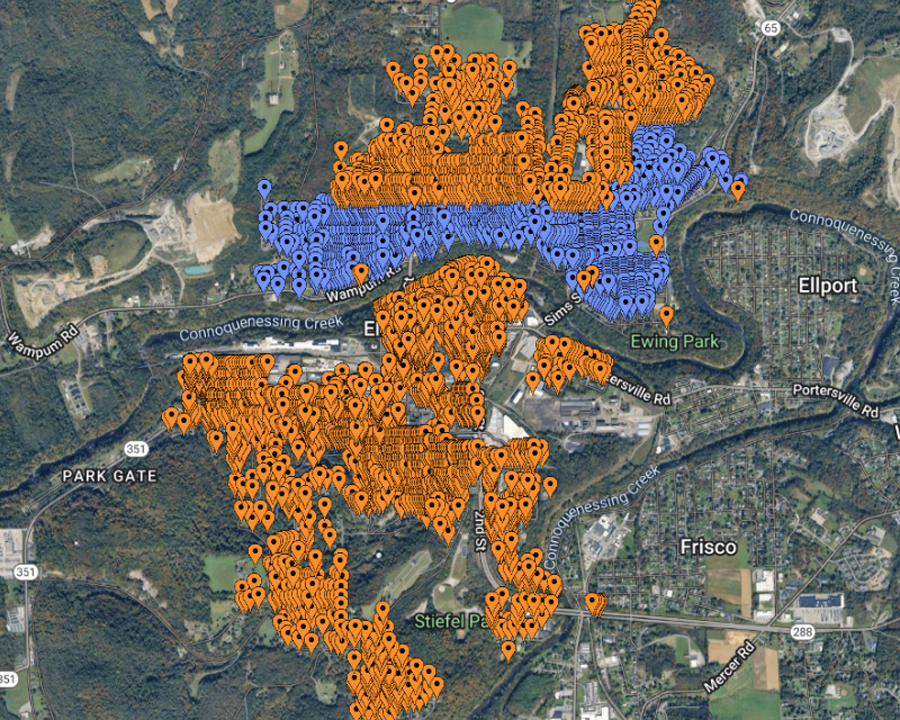 Omni Fiber map